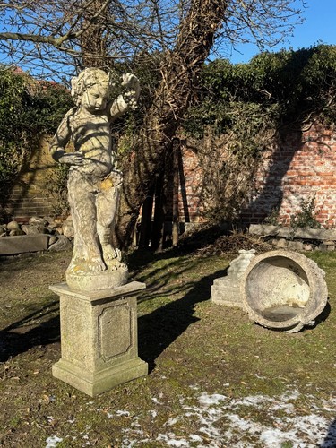 Große gartenskulptur - große,