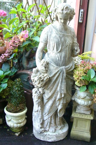 Skulptur figur steinfigur - skulptur,